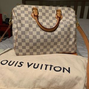 Authentic Louis Vuitton Speedy Bandouliere 30